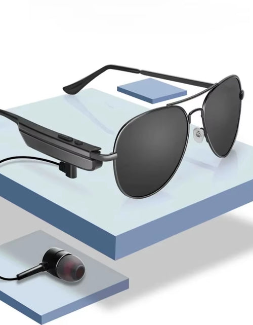 Load image into Gallery viewer, Smart Glasses Metal Frame Sunglasses Bluetooth Earphones Smart Bluetooth Sunglasses Bluetooth 5.0

