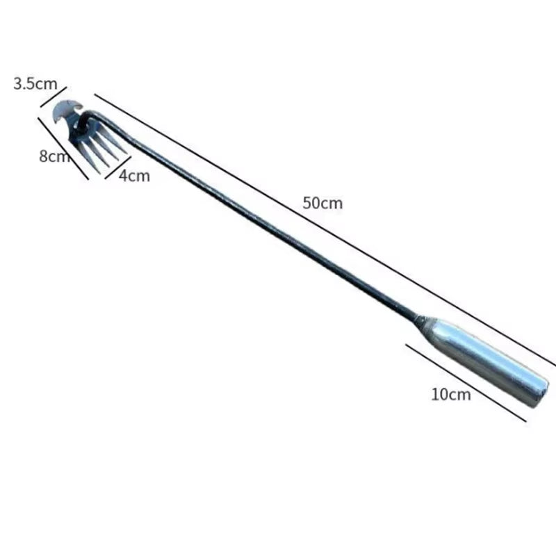 Rootmaster™ 4-In-1 Weeding Tool – Conquer Weeds with Steel Power & Precision!
