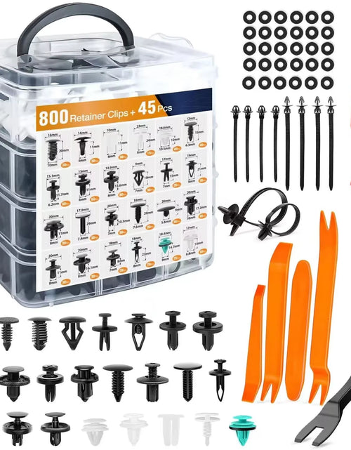 Load image into Gallery viewer, Ultimate Car Fastener Clip Kit – All-In-One Auto Body Repair Solution
