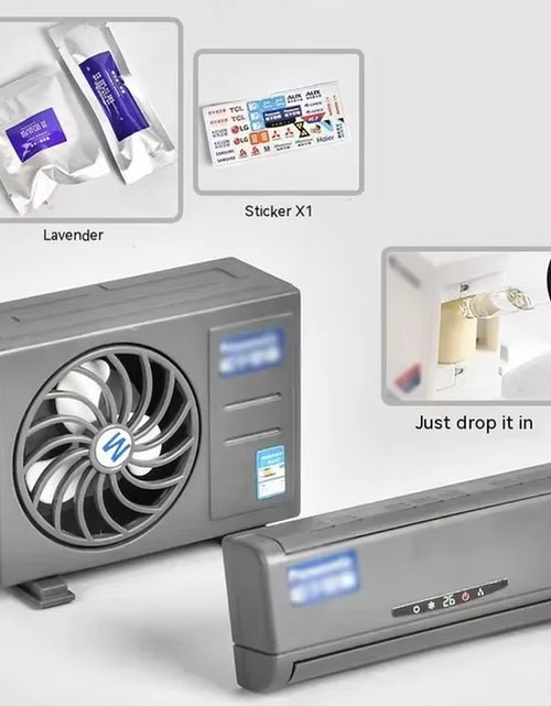 Load image into Gallery viewer, Freshdrive Solar Car Air Freshener – Mini Aromatherapy Machine with Lasting Fragrance &amp; Stylish Decorative Design
