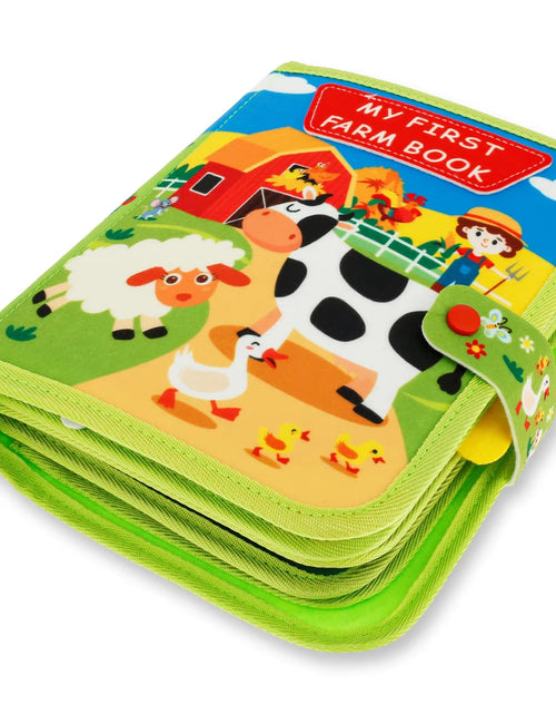 Load image into Gallery viewer, Little Learner Quiet Book – Soft Felt Sensory Activity Book for Toddlers &amp; Preschool Education
