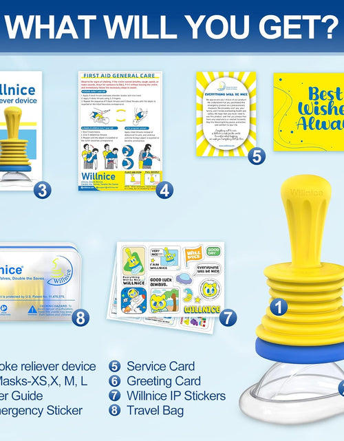 Load image into Gallery viewer, Portable Home &amp; Travel Rescue Kit – Essential Safety for All Ages, Includes Choke Reliever, HSA/FSA Eligibl
