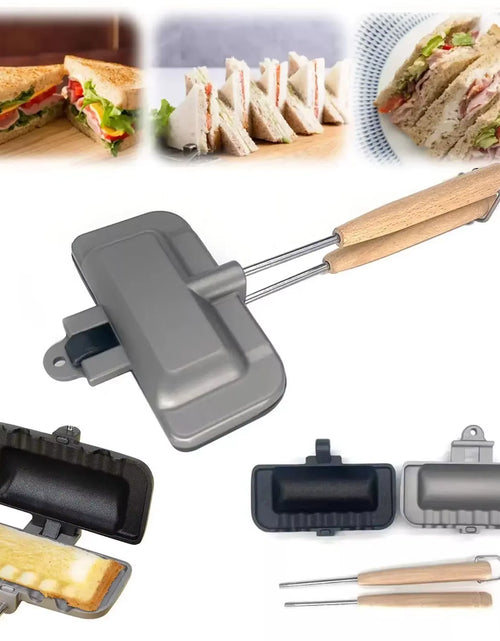 Load image into Gallery viewer, Flipmaster™ 2-In-1 Sandwich &amp; Breakfast Maker
