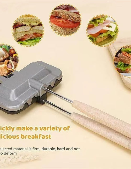 Load image into Gallery viewer, Flipmaster™ 2-In-1 Sandwich &amp; Breakfast Maker
