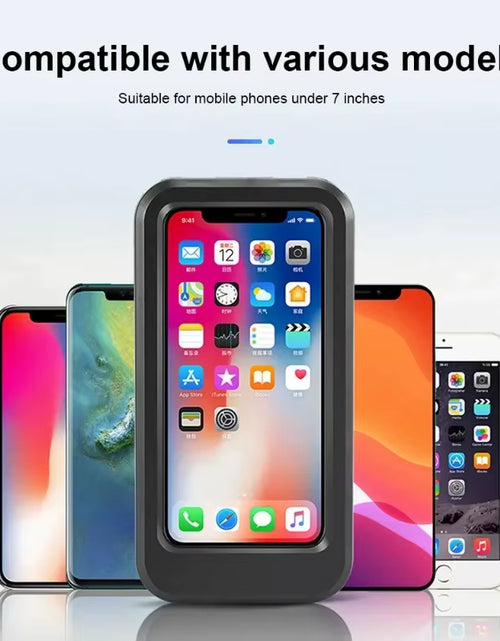 Load image into Gallery viewer, Motogrip Max – Waterproof Magnetic Phone Holder with Touchscreen for Bikes &amp; Motorcycles
