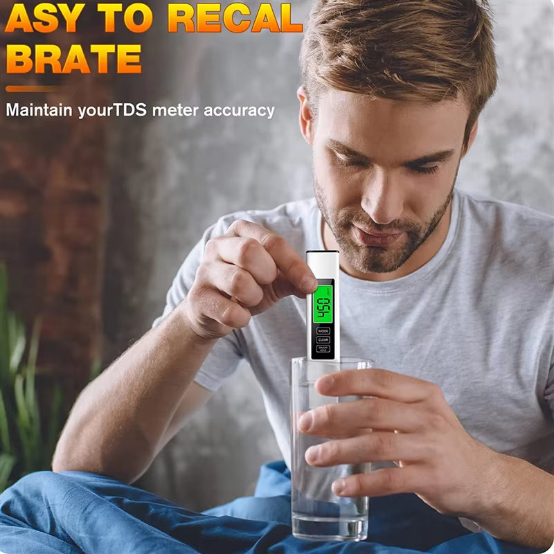 Purecheck 3-In-1 Digital TDS Water Tester – High Accuracy Water Quality Testing Kit for Drinking Water
