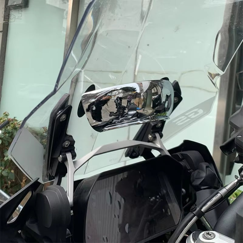 Motorbike 180° Wide-Angle Full-View Reversing Mirrors – Blind Spot-Free & Ultimate Front Guard