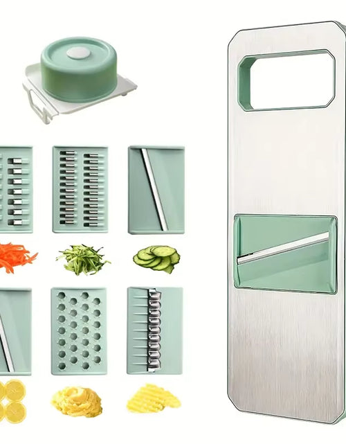 Load image into Gallery viewer, Chopmaster 6-In-1 Manual Vegetable Chopper – Ultimate Kitchen Slicer for Fast, Easy Prep Description:
