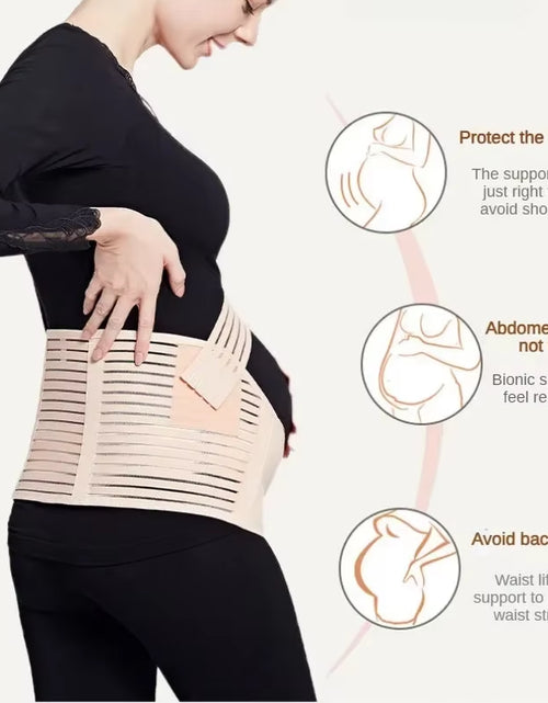 Load image into Gallery viewer, Mamacomfort™ Adjustable Maternity Support Belt – Back &amp; Belly Care for Pregnancy Relief
