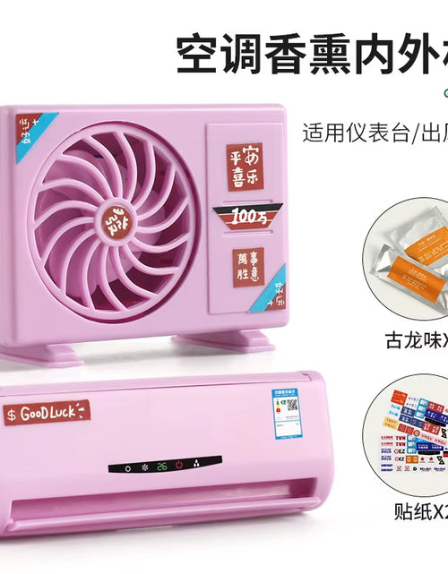 Load image into Gallery viewer, Freshdrive Solar Car Air Freshener – Mini Aromatherapy Machine with Lasting Fragrance &amp; Stylish Decorative Design
