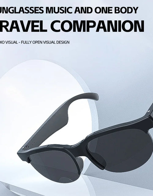 Load image into Gallery viewer, Original Bluetooth Glasses Sports Driving Bluetooth Sunglasses Wireless Bluetooth Headset Ear Hook Earbuds Wireless Headphones
