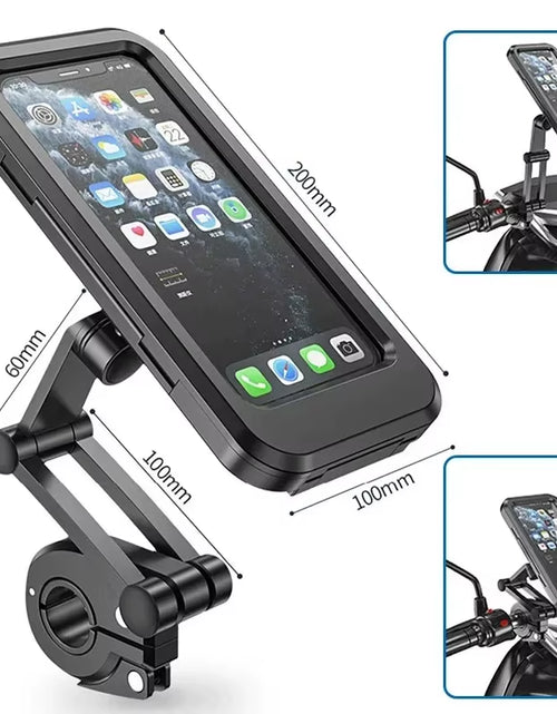 Load image into Gallery viewer, Motogrip Max – Waterproof Magnetic Phone Holder with Touchscreen for Bikes &amp; Motorcycles
