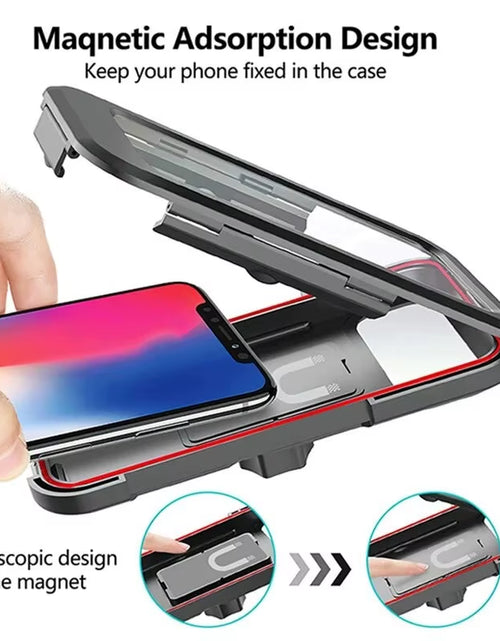 Load image into Gallery viewer, Motogrip Max – Waterproof Magnetic Phone Holder with Touchscreen for Bikes &amp; Motorcycles
