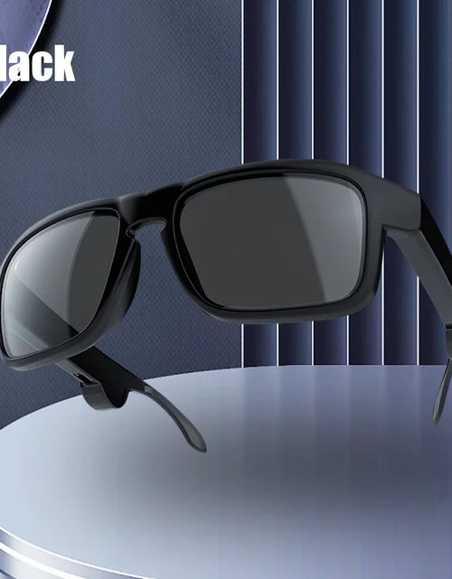 Load image into Gallery viewer, Original Bluetooth Glasses Sports Driving Bluetooth Sunglasses Wireless Bluetooth Headset Ear Hook Earbuds Wireless Headphones
