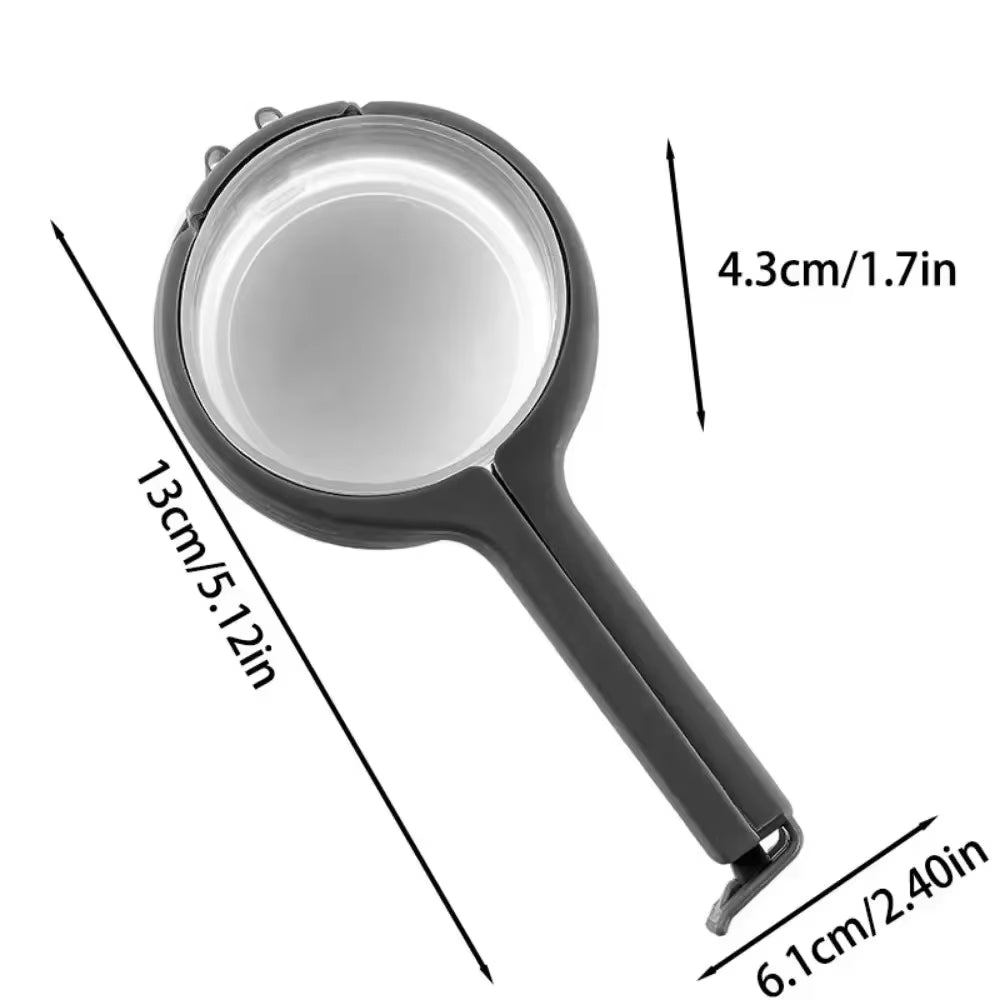 Snap-Fresh™ Sealing Clip – Keep Snacks Crisp, Fresh & Ready to Pour!