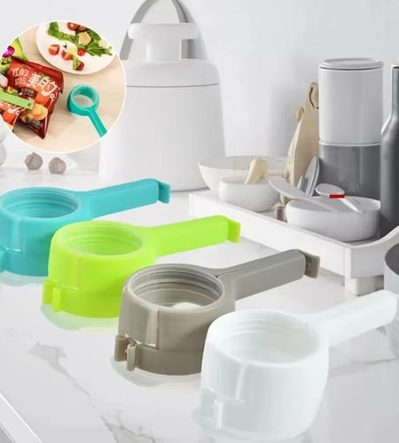 Snap-Fresh™ Sealing Clip – Keep Snacks Crisp, Fresh & Ready to Pour!