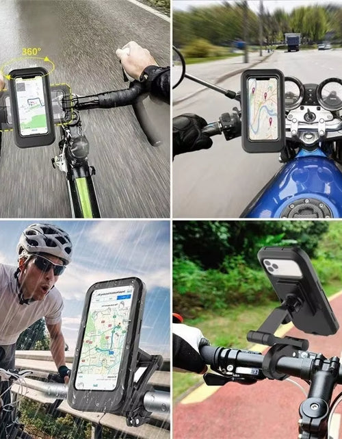 Load image into Gallery viewer, Motogrip Max – Waterproof Magnetic Phone Holder with Touchscreen for Bikes &amp; Motorcycles
