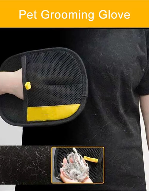 Load image into Gallery viewer, Furgone Duo Gloves – Double-Sided Electrostatic Pet Hair Removal &amp; Grooming Gloves
