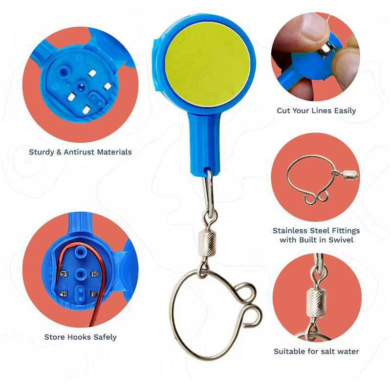 Knotmate Pro – Easy Fishing Knot Tying Tool & Hook Protector for Beginners and Pros