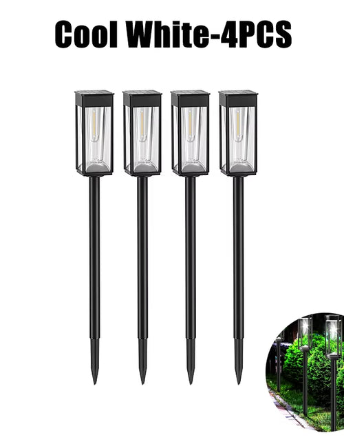 Load image into Gallery viewer, Glowpath Solar Lights – Waterproof LED Outdoor Lighting for Garden, Yard, Patio &amp; Walkways
