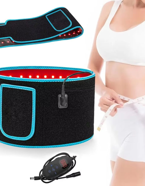 Load image into Gallery viewer, Red ＆Infrared LED Light Therapy Belt 850Nm 660Nm Back Pain Relief Wrap Burn Fat Belt Slimming Machine Waist Heat Pad Full Body
