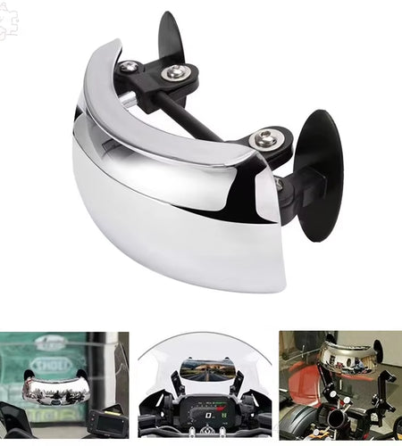 Motorbike 180° Wide-Angle Full-View Reversing Mirrors – Blind Spot-Free & Ultimate Front Guard
