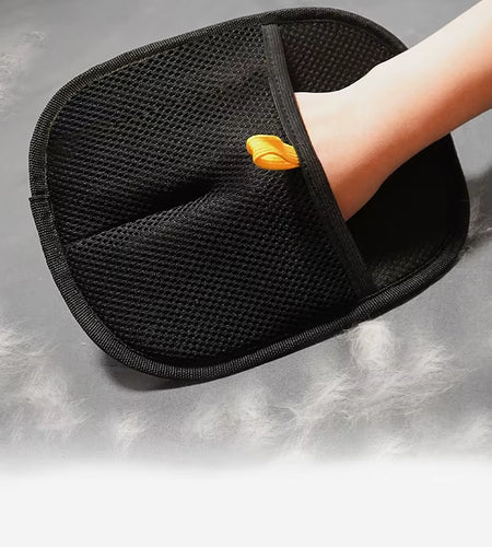 Furgone Duo Gloves – Double-Sided Electrostatic Pet Hair Removal & Grooming Gloves