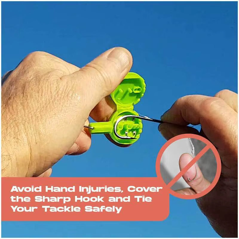 Knotmate Pro – Easy Fishing Knot Tying Tool & Hook Protector for Beginners and Pros