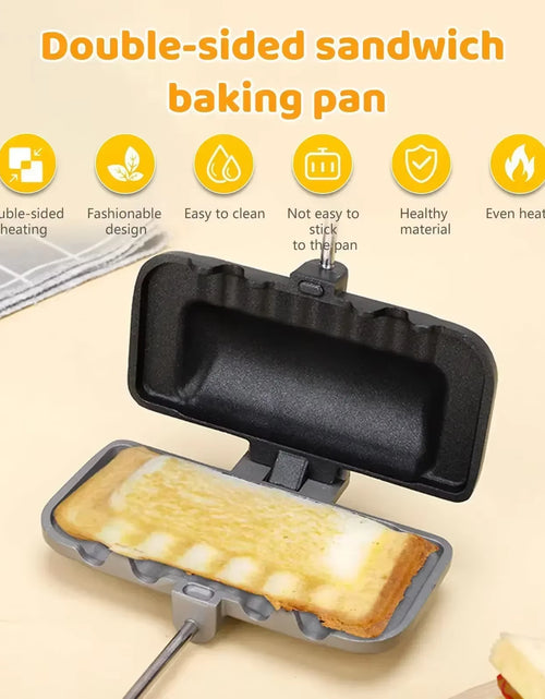 Load image into Gallery viewer, Flipmaster™ 2-In-1 Sandwich &amp; Breakfast Maker
