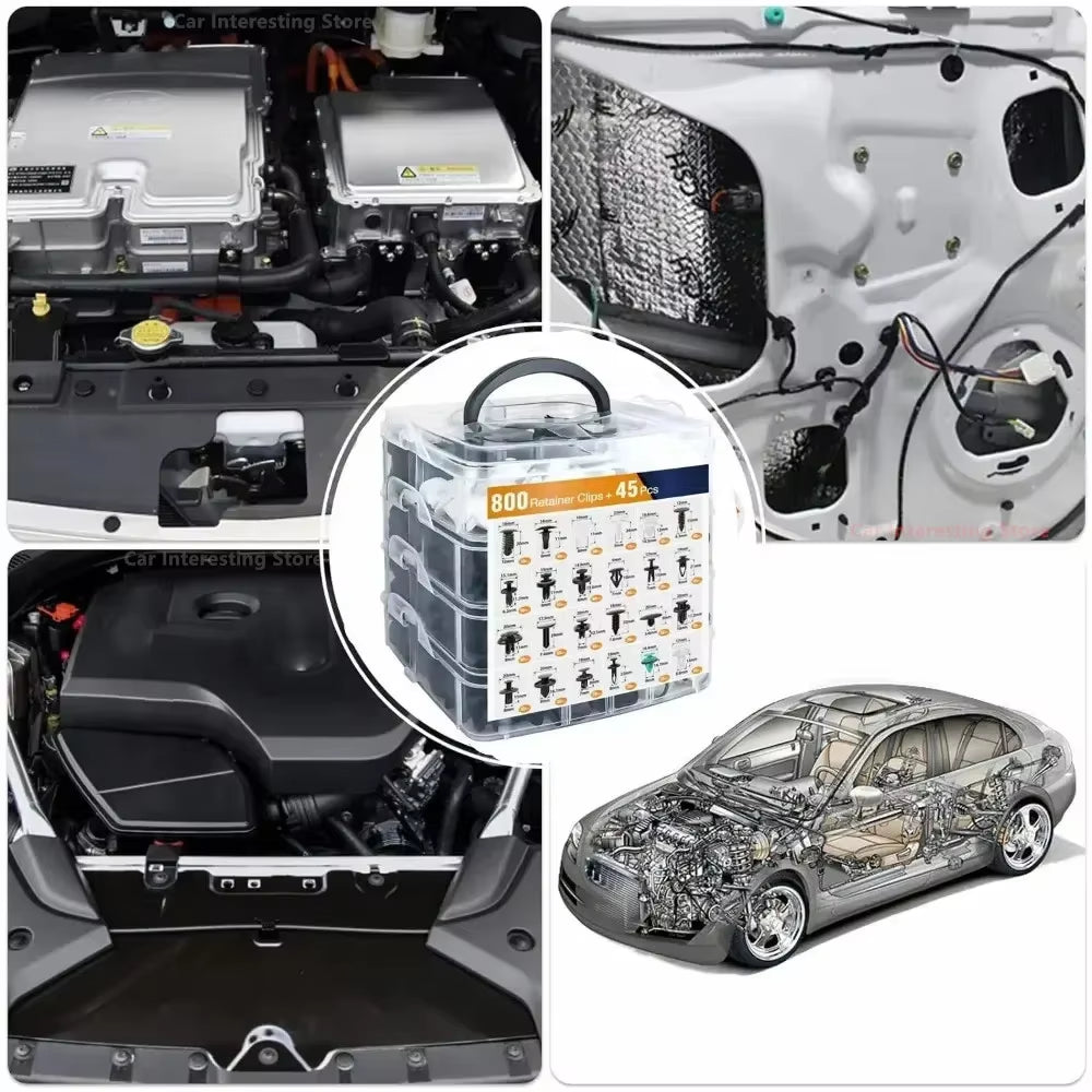 Ultimate Car Fastener Clip Kit – All-In-One Auto Body Repair Solution