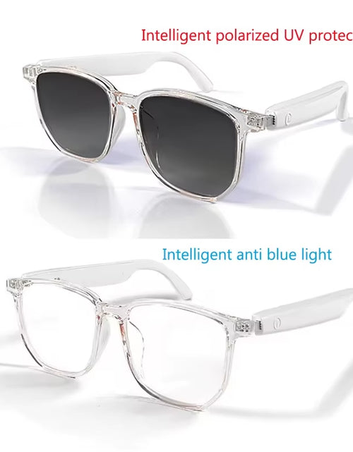 Load image into Gallery viewer, Soundsight Smart Glasses – Bluetooth Sunglasses with Built-In Earphones, UV400 Polarized Lenses &amp; Hands-Free Calling
