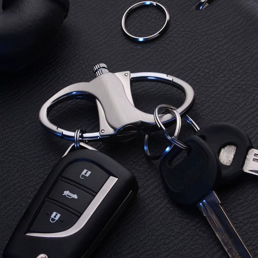 Griplock™ Multifunctional Metal Carabiner Keychain – Carry Smarter, Adventure Harder