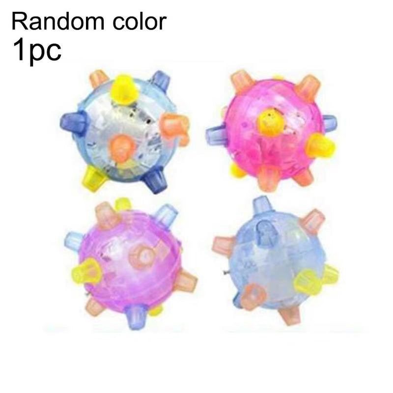 Pawactive Jumping Activation Ball – Flashing Light & Sound Interactive Toy for Dogs