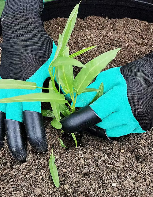 Load image into Gallery viewer, Clawmaster Garden Gloves – Digging &amp; Planting Gloves with Non-Slip Grip and Built-In Claws
