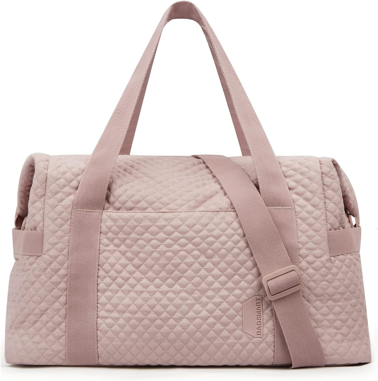 Weekender Bags for Women, Gym Bag with Yoga Mat, Travel Duffle Overnight Bag for Travel Essentials, Large Hospital Bag for Labor and Delivery(Pink)