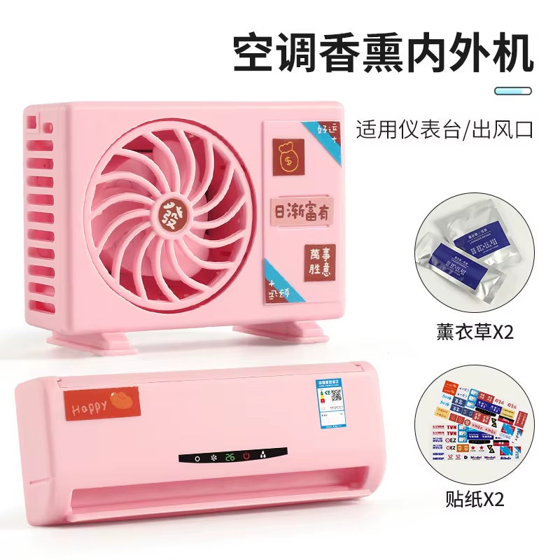 Freshdrive Solar Car Air Freshener – Mini Aromatherapy Machine with Lasting Fragrance & Stylish Decorative Design