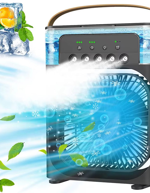 Load image into Gallery viewer, Breezeloop Pro – Bladeless Rechargeable Neck Fan with 3-Speed Cooling for Summer Comfort
