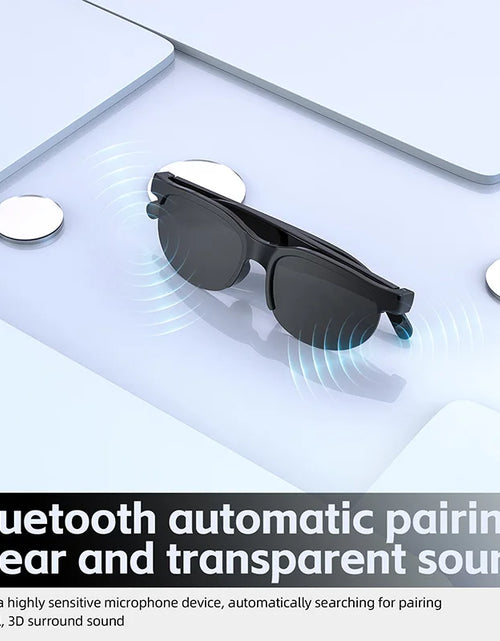 Load image into Gallery viewer, Original Bluetooth Glasses Sports Driving Bluetooth Sunglasses Wireless Bluetooth Headset Ear Hook Earbuds Wireless Headphones
