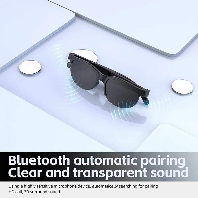 Original Bluetooth Glasses Sports Driving Bluetooth Sunglasses Wireless Bluetooth Headset Ear Hook Earbuds Wireless Headphones