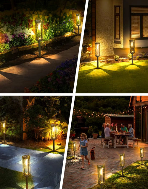 Load image into Gallery viewer, Glowpath Solar Lights – Waterproof LED Outdoor Lighting for Garden, Yard, Patio &amp; Walkways
