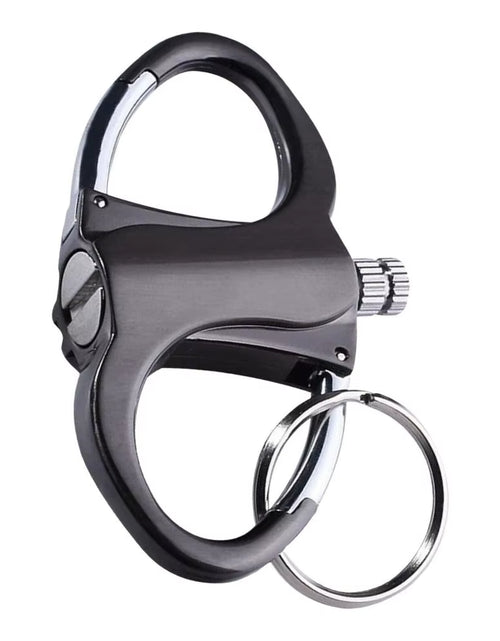 Load image into Gallery viewer, Griplock™ Multifunctional Metal Carabiner Keychain – Carry Smarter, Adventure Harder

