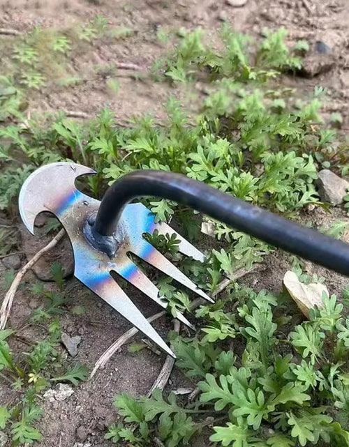 Load image into Gallery viewer, Rootmaster™ 4-In-1 Weeding Tool – Conquer Weeds with Steel Power &amp; Precision!
