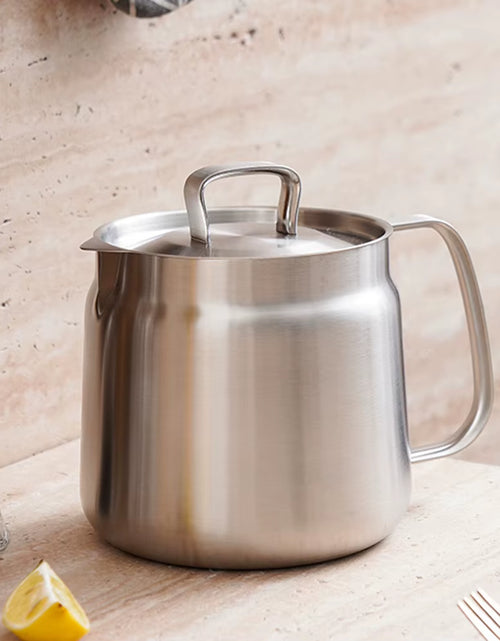 Load image into Gallery viewer, Frymaster 1.5/2L Stainless Steel Kitchen Fryer – Large Capacity Deep Frying Pot with Oil Filter
