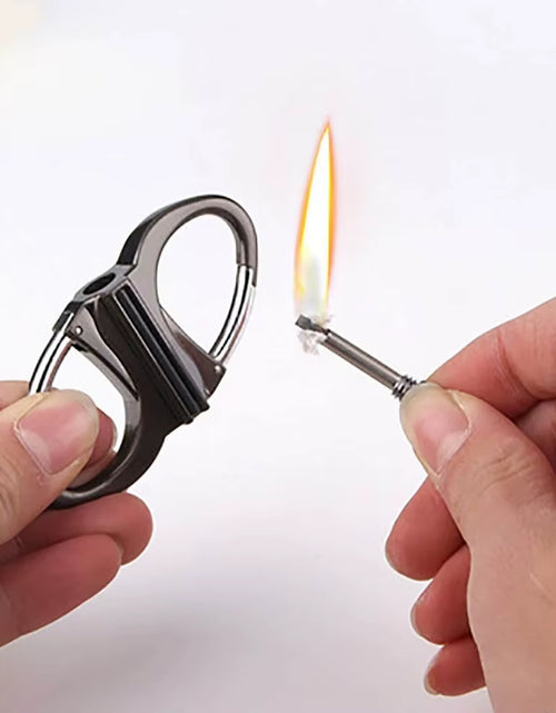 Load image into Gallery viewer, Griplock™ Multifunctional Metal Carabiner Keychain – Carry Smarter, Adventure Harder
