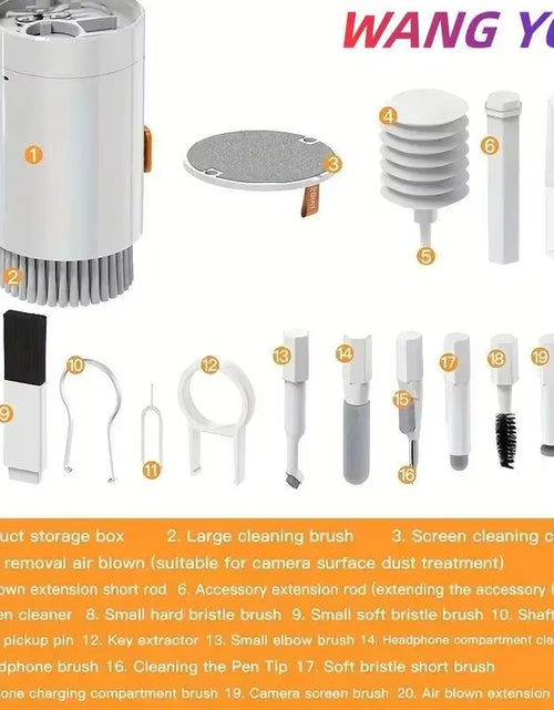 Load image into Gallery viewer, Cleanmaster Pro™ 20-In-1 Tech Cleaning Kit – Precision Clean for Every Device
