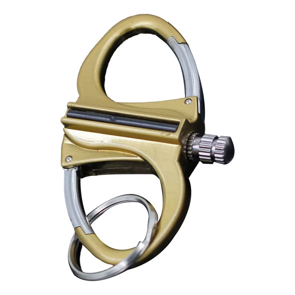 Griplock™ Multifunctional Metal Carabiner Keychain – Carry Smarter, Adventure Harder
