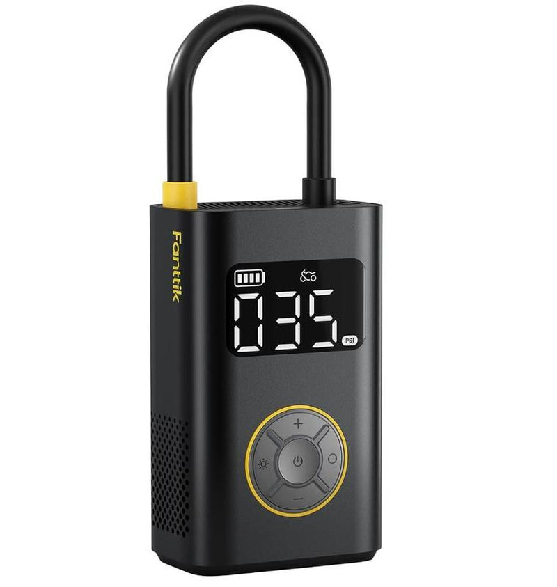 Portable Tire Inflator: Smart ON/OFF Hose Design