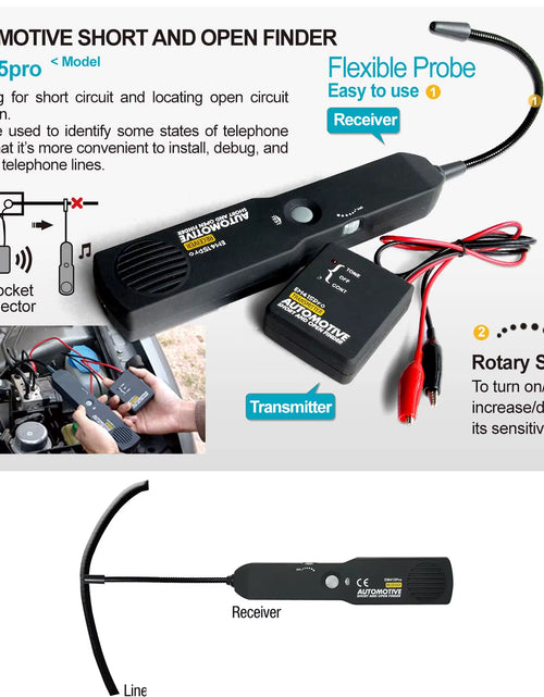 Load image into Gallery viewer, Wiretrace EM415PRO – Automotive Short Circuit &amp; Open Finder Diagnostic Tool
