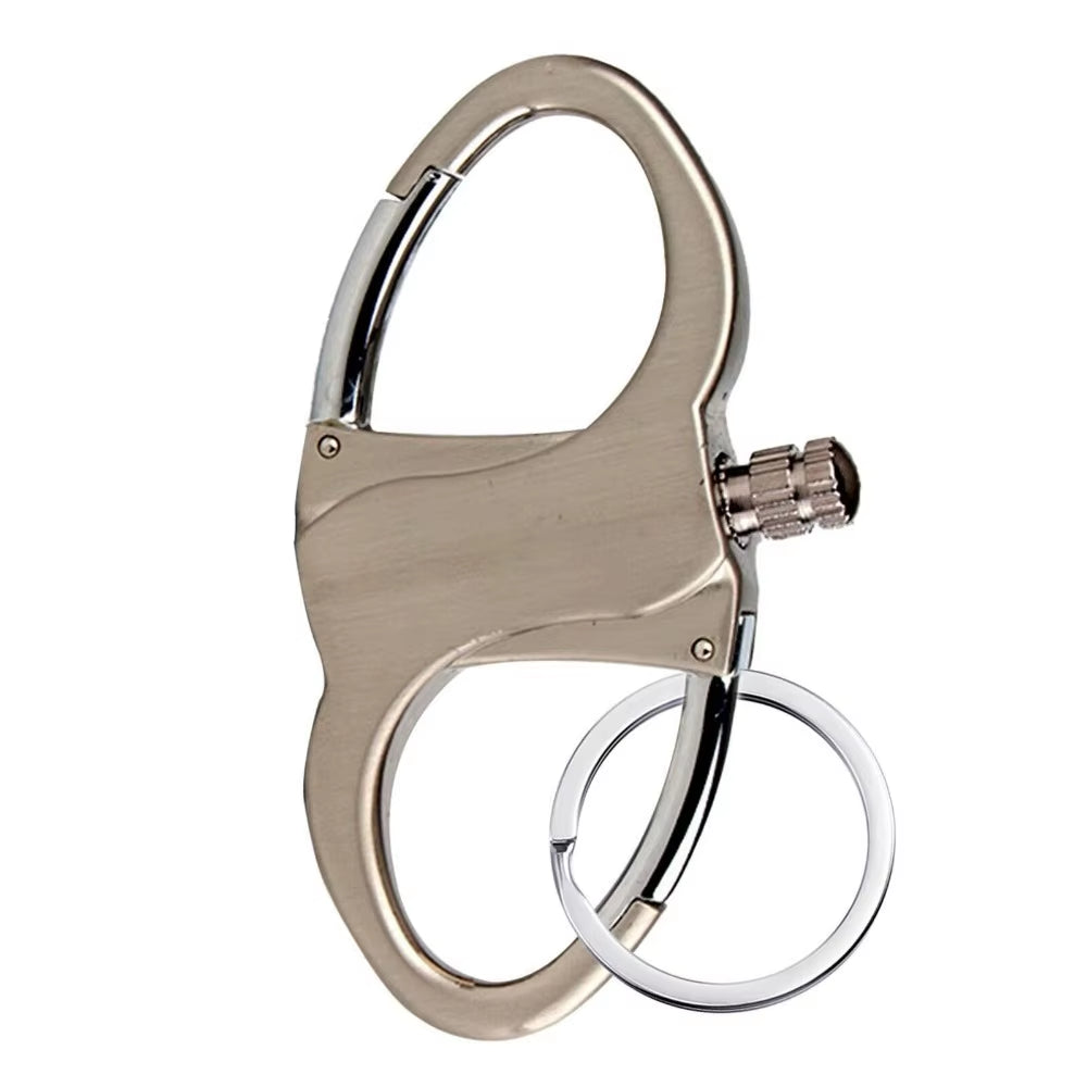 Griplock™ Multifunctional Metal Carabiner Keychain – Carry Smarter, Adventure Harder